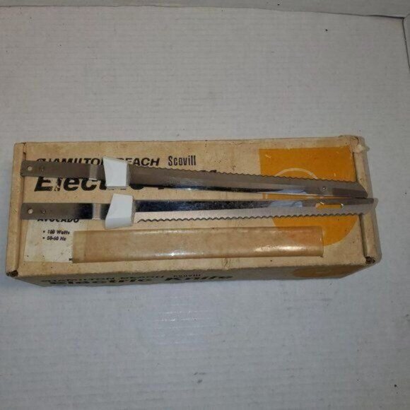 Vintage Hamilton Beach Electric Knife Avocado Model 275a Meat Bread - Picture 13 of 16